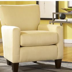 2 Yellow Armchairs 