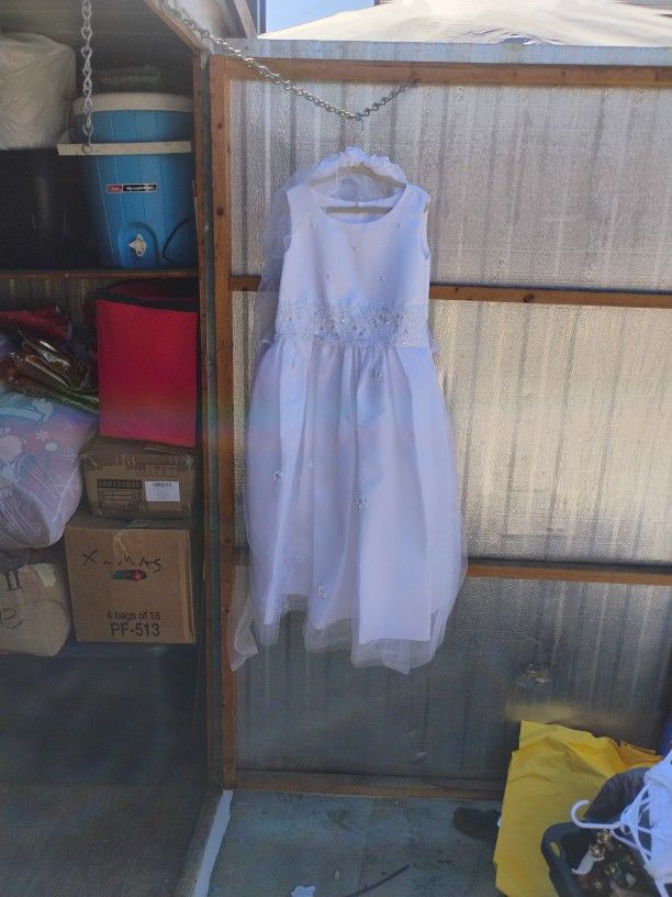 White Child Dress