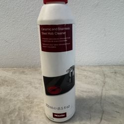 Stainless steel and ceramic glass top cleaner