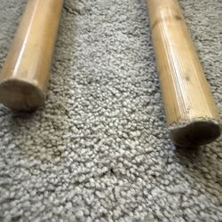 SELF DEFENSE STICKS- True Bamboo- No Cracks Approx. 2.5 Feet Long
