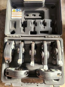 RIDGID MegaPress Press Tool Jaw Ring Complete! EXCELLENT Gas Fittings Propress