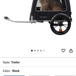 Retrospec pet bike trailer