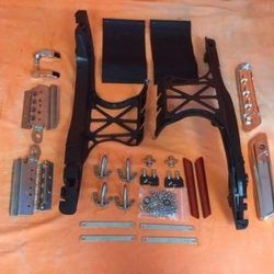 One Touch Latch Saddlebag Lids Hardware Cover Kit for 2014 – 2018 / 2015 Harley Touring Softail Saddlebag Lids