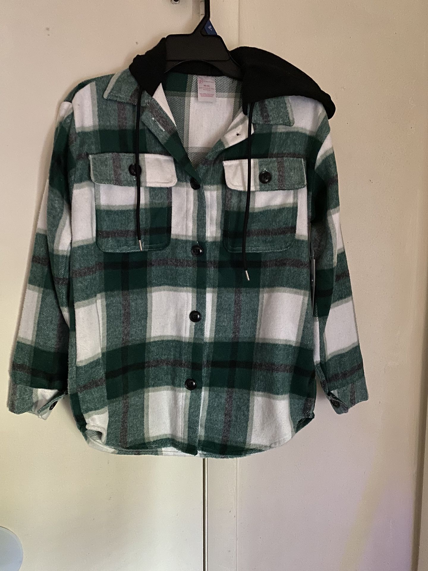Junior’s Plaid Shirt