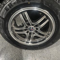 Honda accord 2007  llantas y rines 215/60r15