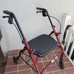 Rollator Walker With Seat