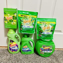 Gain laundry detergent pods Bundle