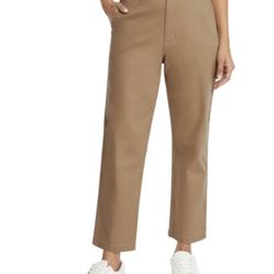 NWT G.H. Bass & Co. women Stylish Chino ankle Pants