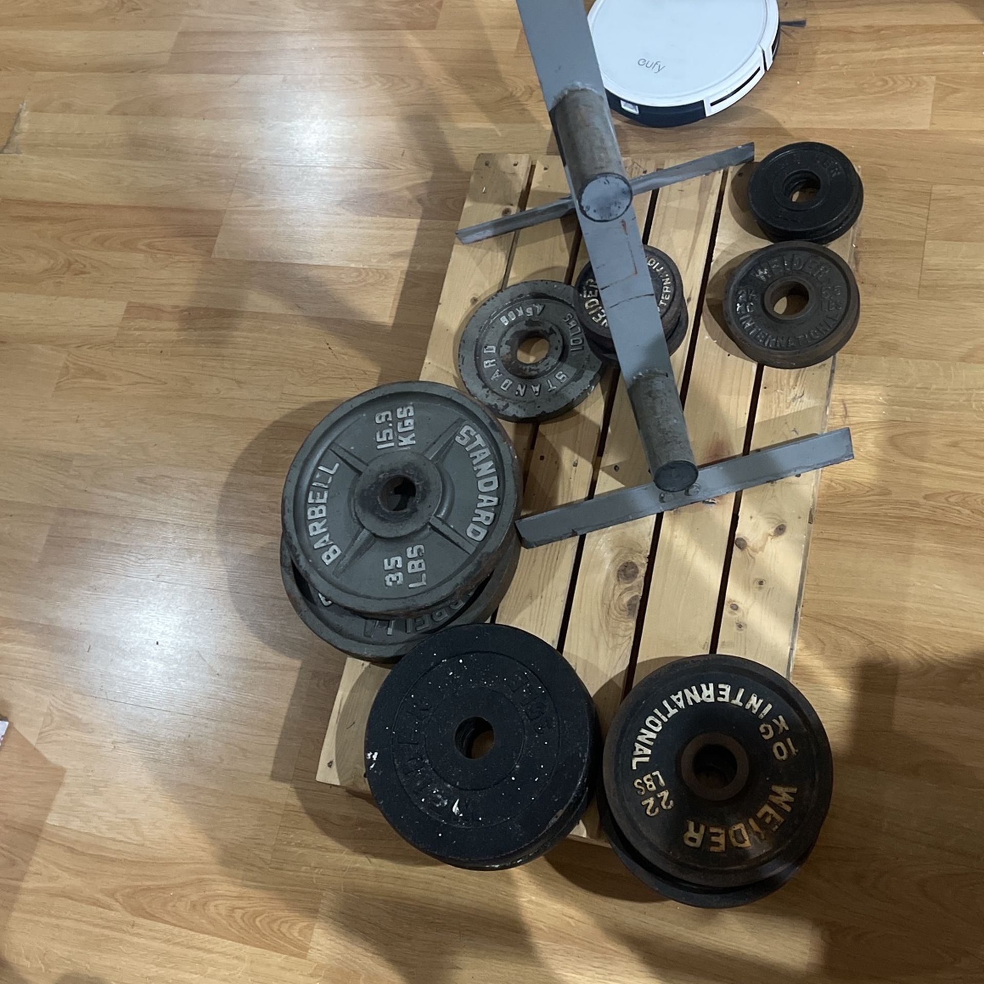 Olympic Plates With Weight Tree