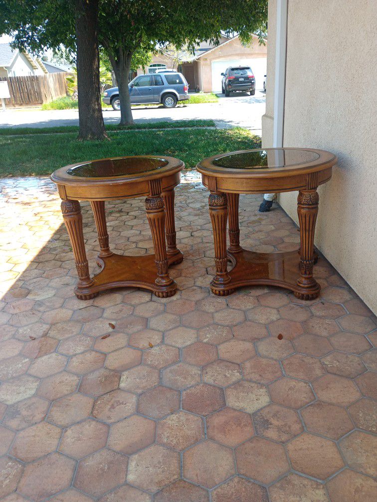 Two end Tables 