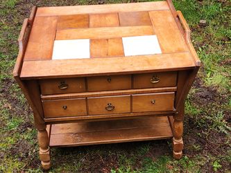 Antique Cherry Wood Table