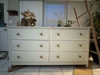 White dresser