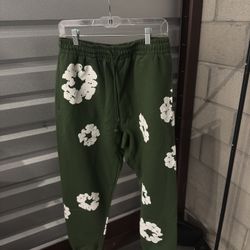denim tears sweatpants GREEN