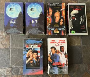 VHS Tapes $2 Each