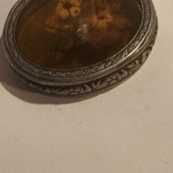 Antique 18th or 19th century Sniff Pewter Box OBO