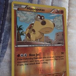 Holo Hippo Card 2015 Brand New Vintage
