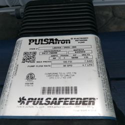 Pulsatron Electronic Metering  Pump