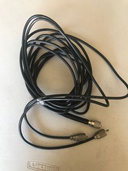 Cable para dos antenas para radio cb