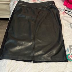 Leather Skirt New Size Médium