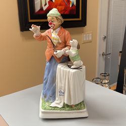 Melody Collection Clown with Dog