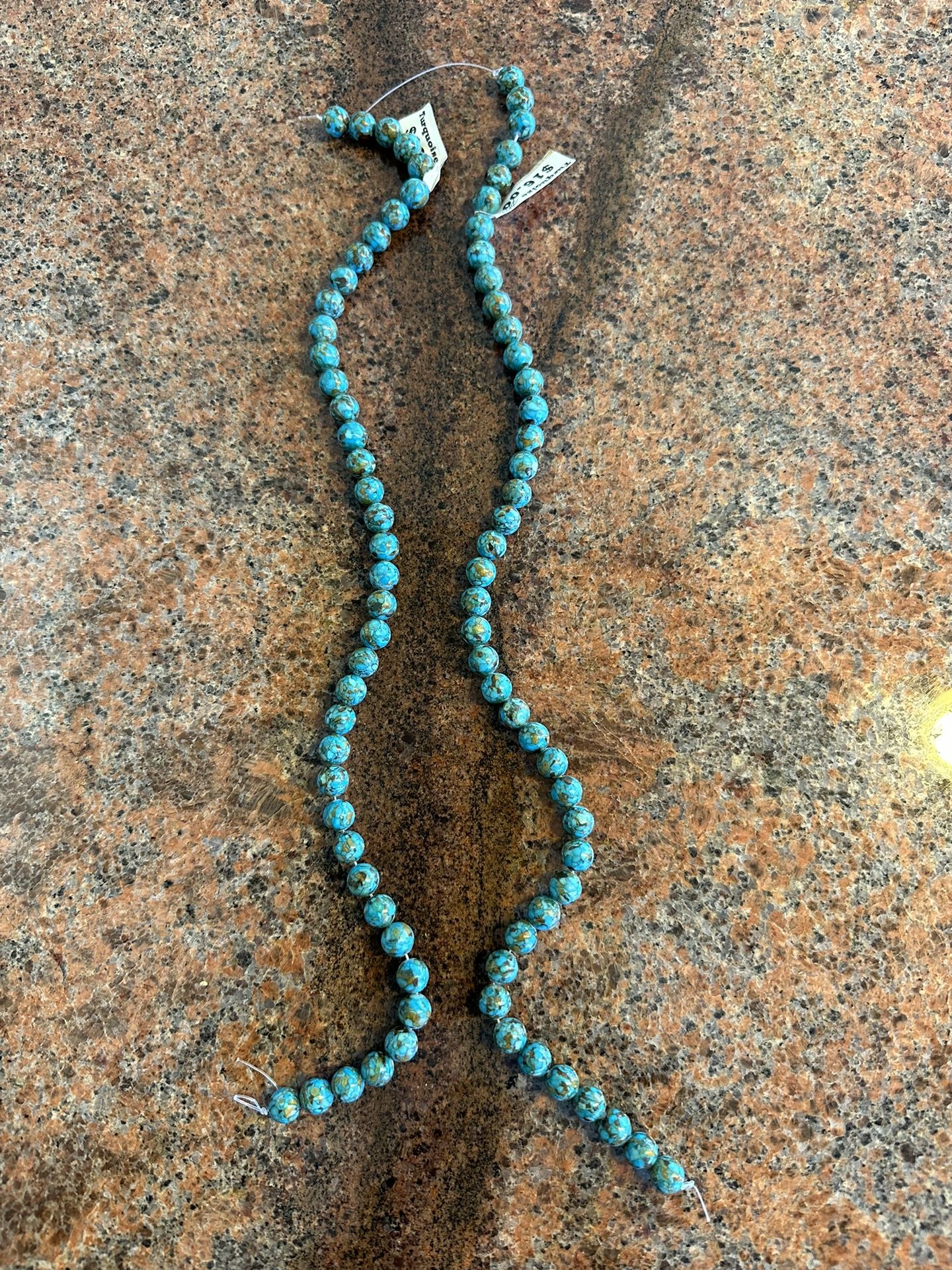 Turquoise Bead Strands