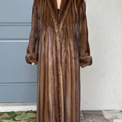 53” Genuine Demi Buff Lunaraine Mink