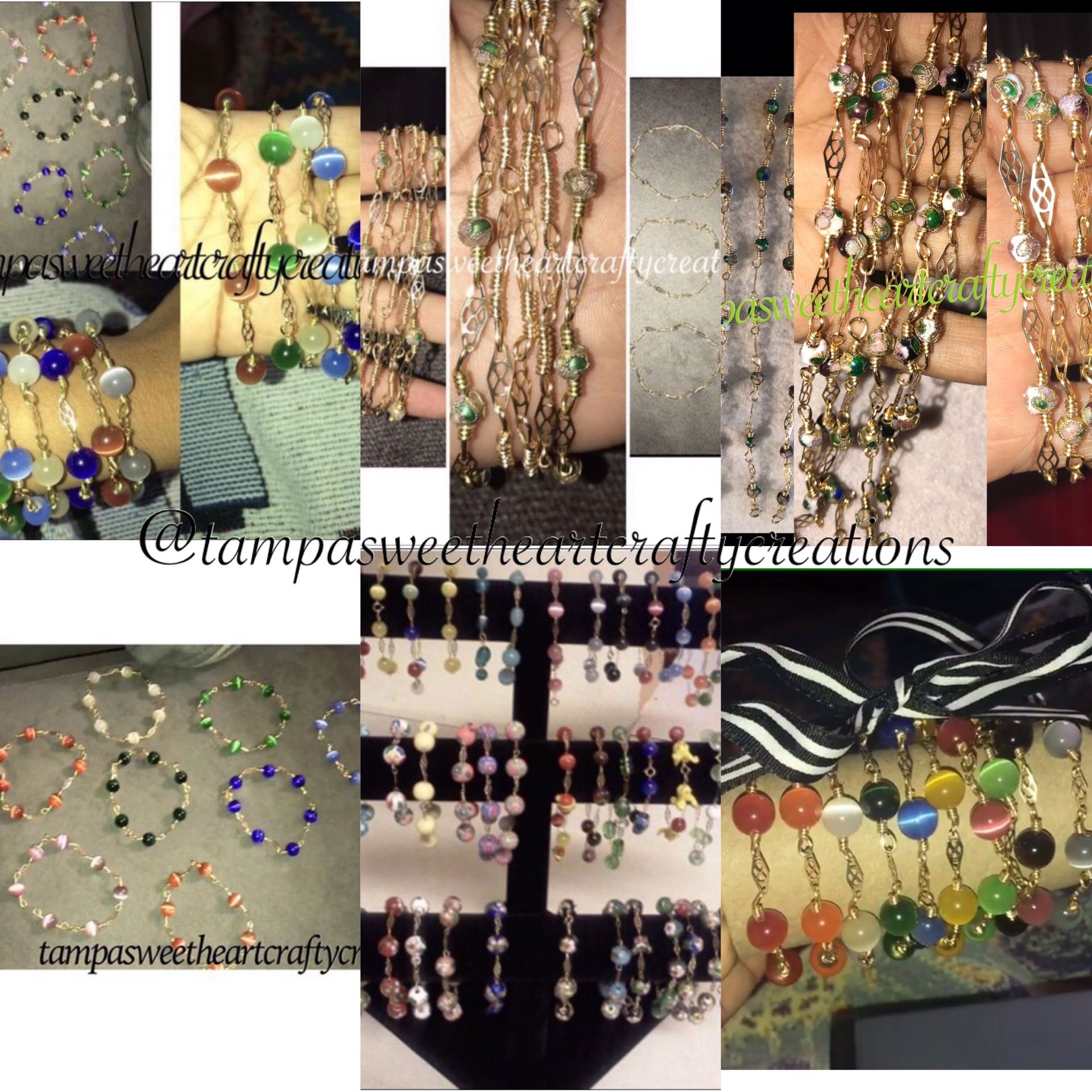 Beaded Bracelets & Anklets