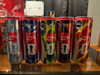 Coca cola edición FIFA 2026 set  de  5