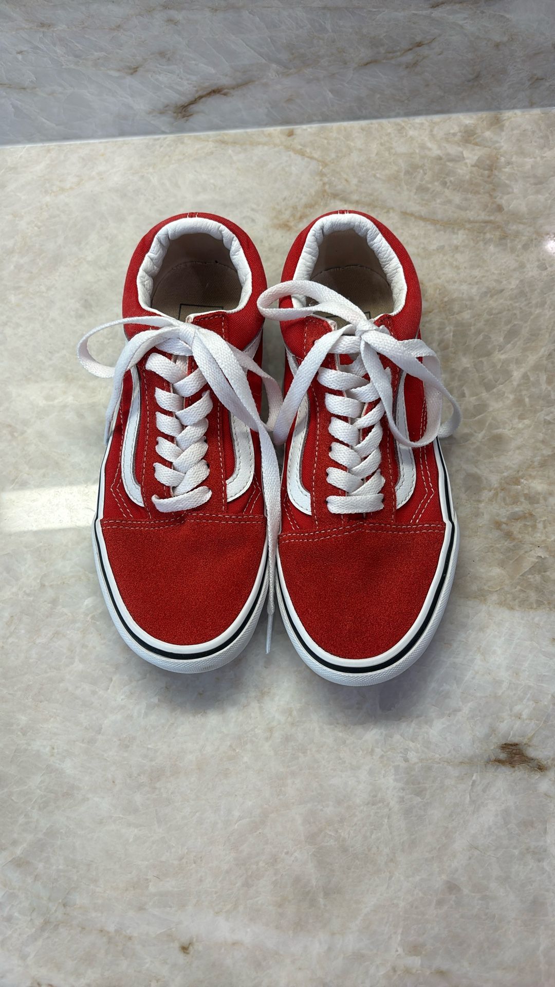 Red Old Skool Vans