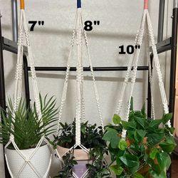 Macrame Plant Hanger, Macrame Pot Holder, Hanging Plant Stand, Hanging Planter