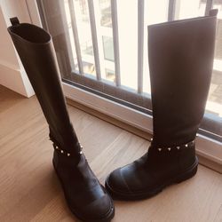 Valentino Garavani Size 7 Rain Boots 