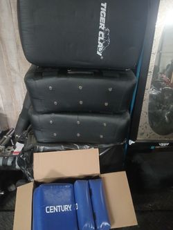 Tiger Kicking Pads / Karate Pads From Century