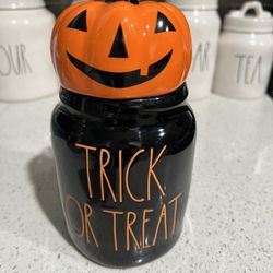 Rae Dunn Trick Or Treat Halloween Canister