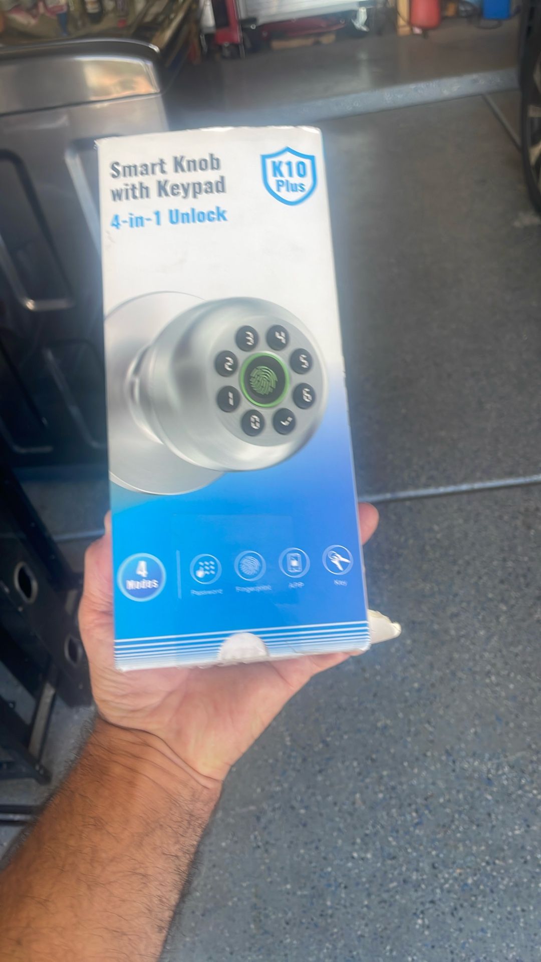 smart knob with keypad new