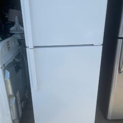 GE Small Refrigerator And Top Freezer 