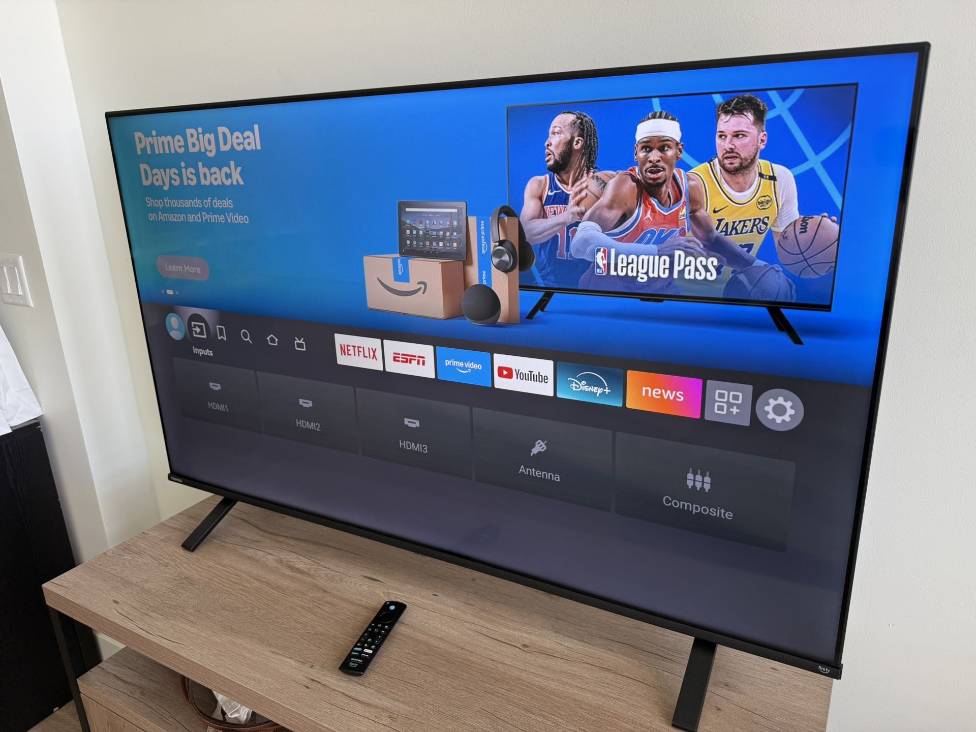 55” Toshiba Smart Fire TV