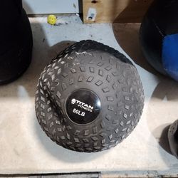 Titan Fitness 80lb Slam Ball