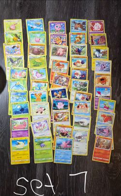 Pokémon cards Cuties set 7