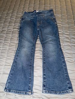 Old Navy girls pull-on boot-cut jeans size 5