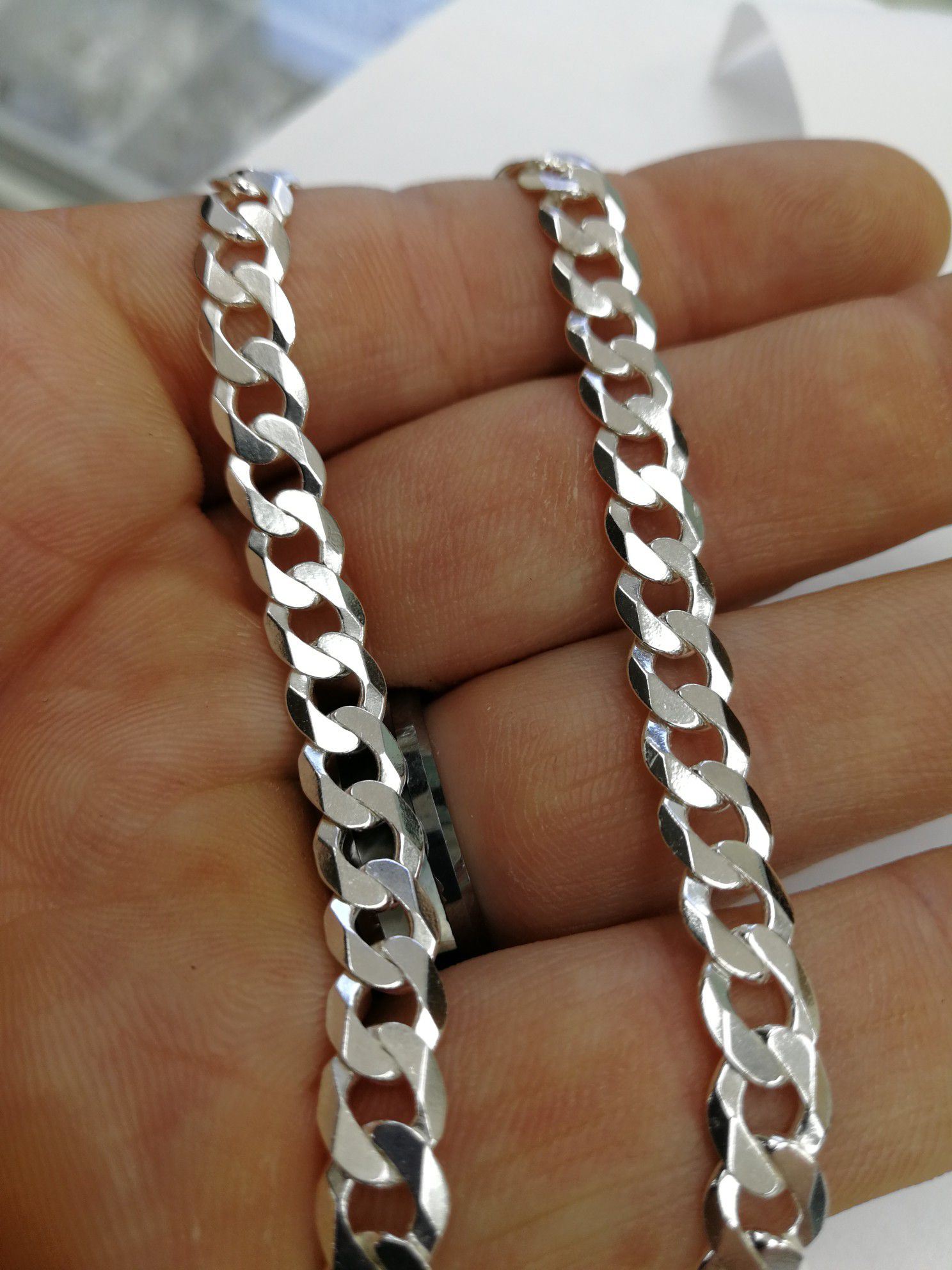 Silver 925 Cuban chain