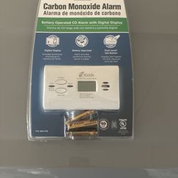 Kidde Carbon Monoxide Alarm w/ Digital Display (New Sealed)