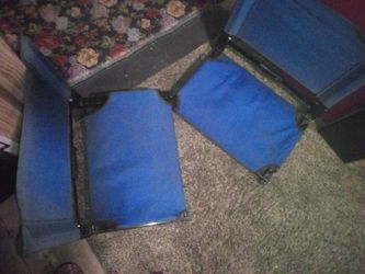 2 stadium chairs