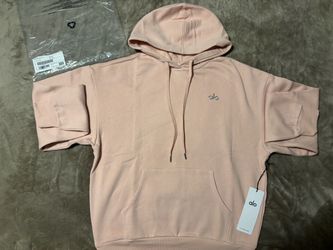 NEW Alo Yoga Ballet Pink Hoodie (Size: XS, S, M, L) 100% Authentic✅