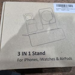 IPhone Airpod And I Watch Holder Charger