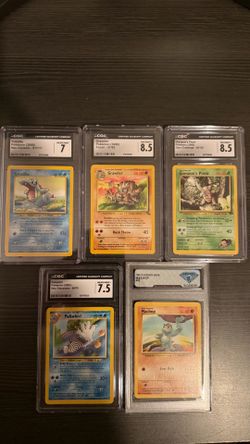 Pokemon slabs