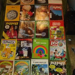 Trade Magazines books science comics history 
