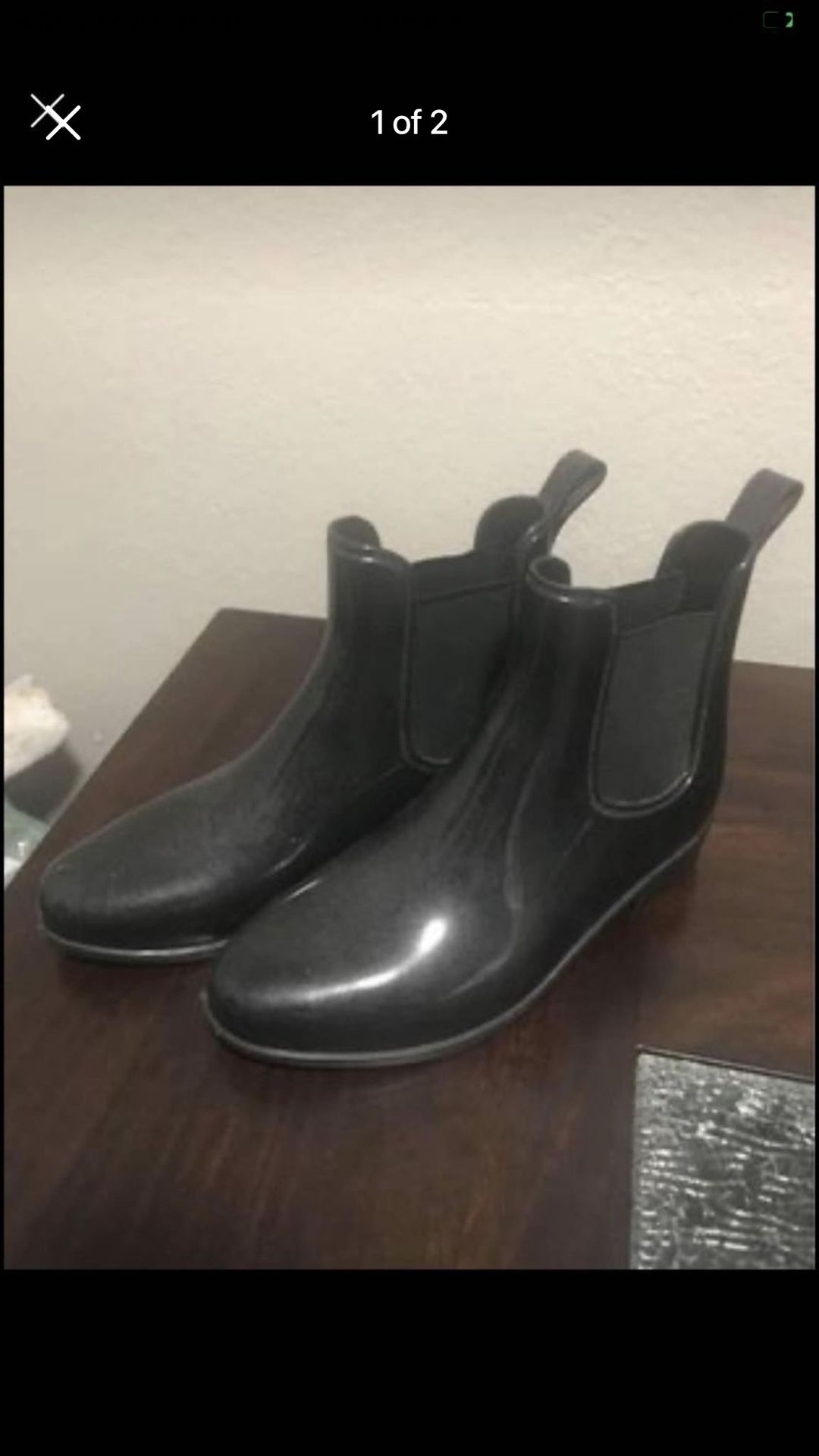 Womens Rubber Boots 7/8