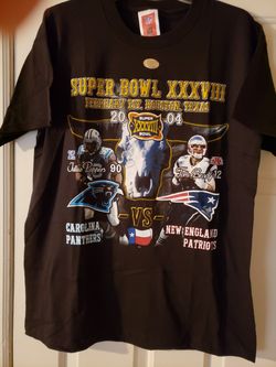 *Vintage * 2004 Super Bowl XXXVIII Tshirt Xl.