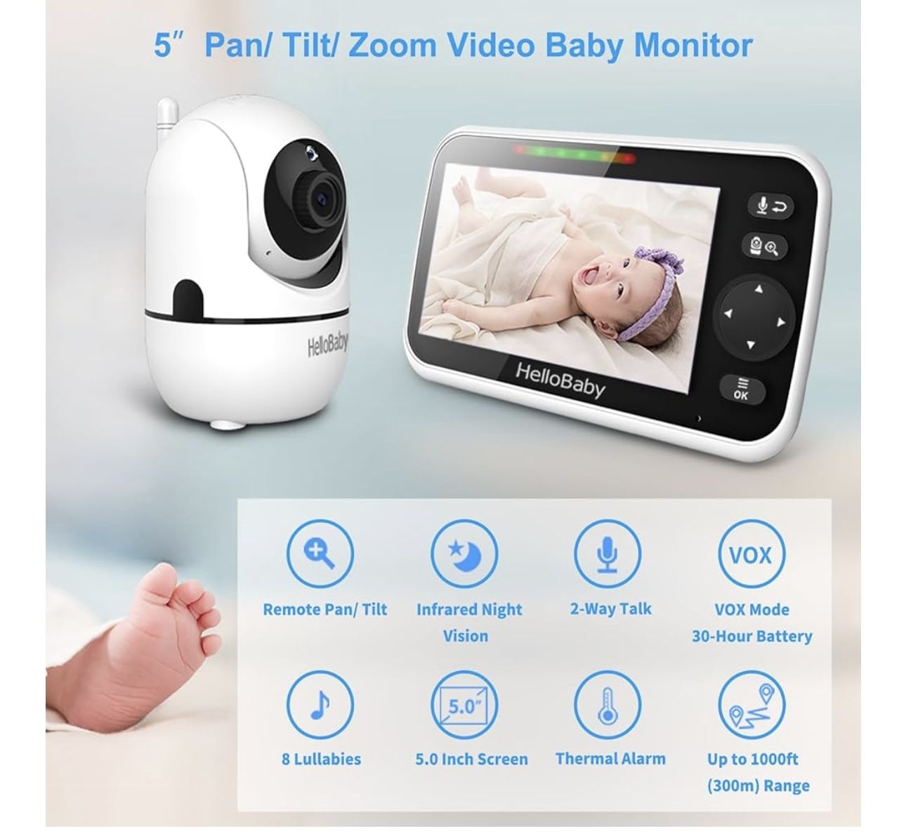 Hello Baby Monitor Whit