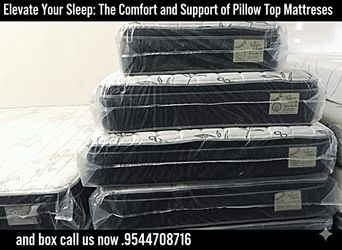 Feel: Luxury Pillow Top (Plush comfort with great support).